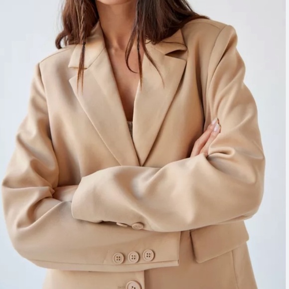 UO Jules Slouchy Suiting Blazer - Picture 4 of 5